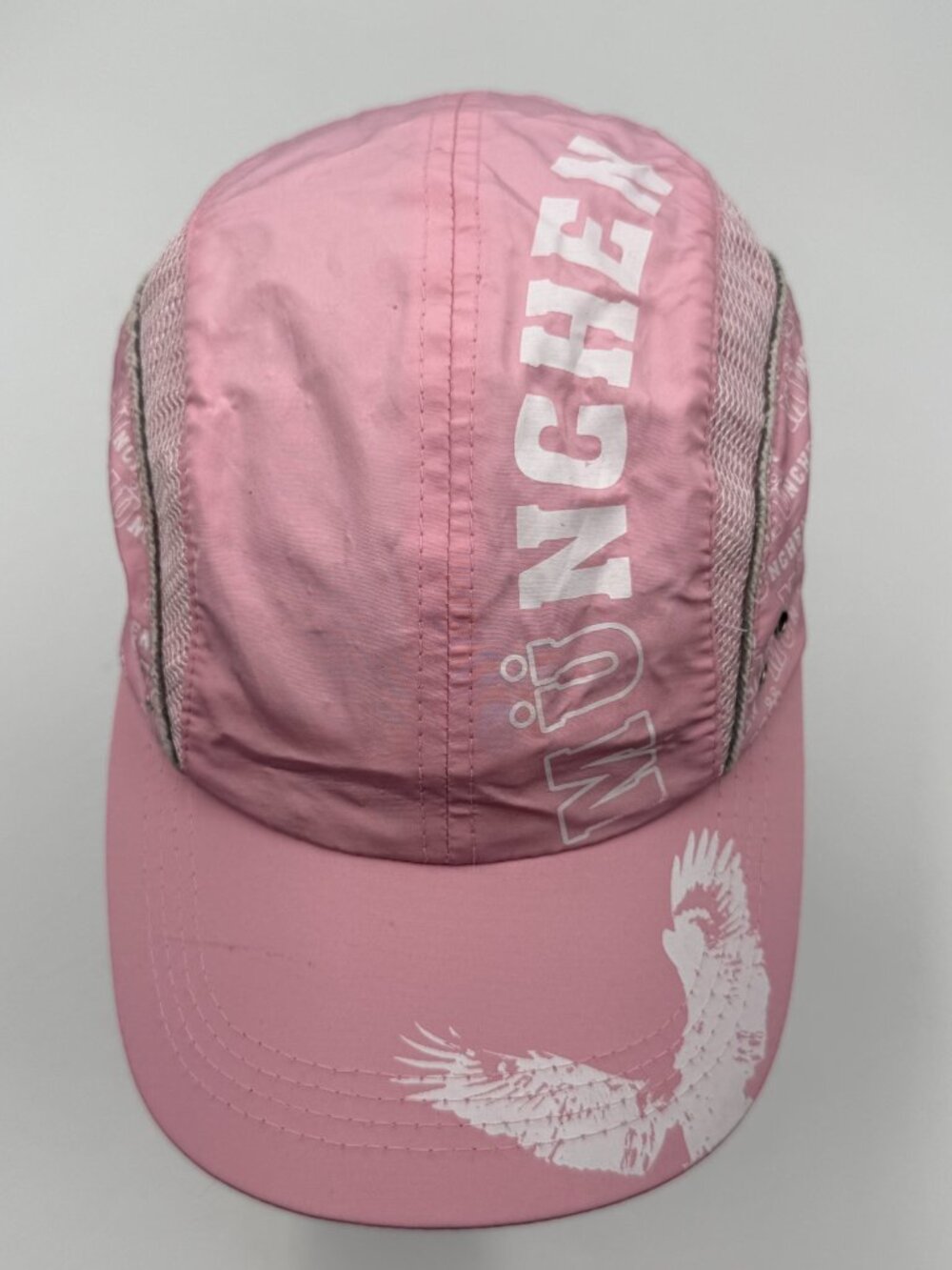 Robin Ruth Munchen Germany Hat Pink Strapback Cap One Size Adjustable Souvenir - Picture 5 of 10